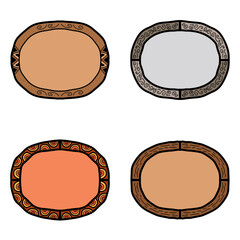 Hand Drawn Vector Frame Collection