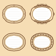 Hand Drawn Vector Frame Collection