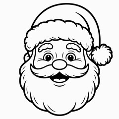 cartoon santa claus