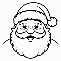 cartoon santa claus