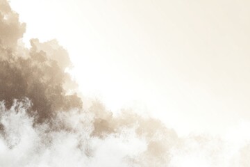 Dreamy abstract clouds blend into a bright, blank space. Soft, muted tones evoke tranquility