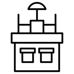 Rooftop icon