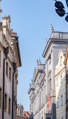 Narrow streets of Old Prague