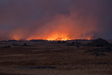 Capturing the Terrifying Power of an Uncontrolled Wildfire.