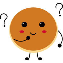 Pancake Cute Character