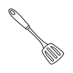 vector illustration of a shovel icon