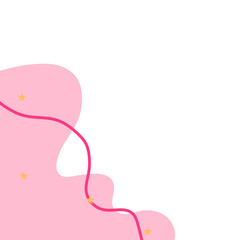 Abstract Blob Corner