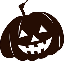 Halloween Pumpkin Silhouette