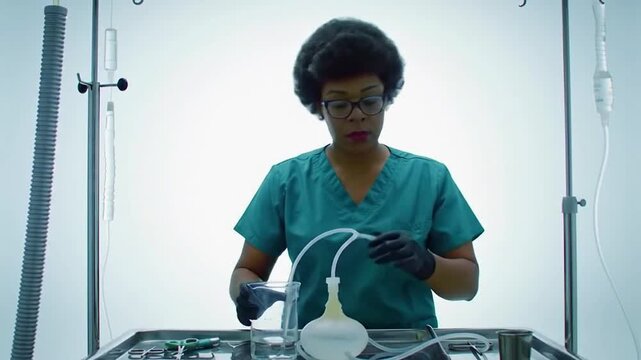 Medical Enema Procedure in Clinical Setting