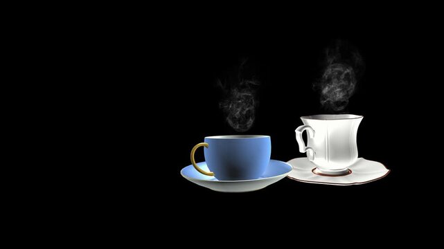 filiżanka, filiżanki, kawa, herbata, czas, przerwa,