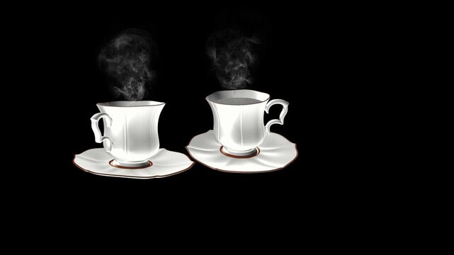 filiżanka, filiżanki, kawa, herbata, czas, przerwa,