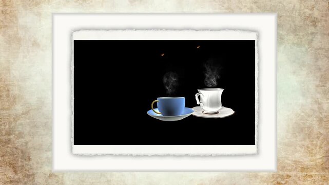 filiżanka, filiżanki, kawa, herbata, czas, przerwa,