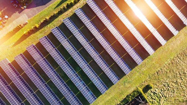 Construction renewable solar power generation system