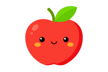 vector illustration of an apple