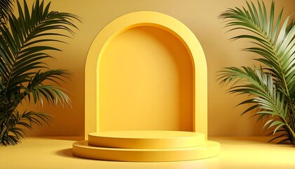 Yellow Archway Product Display Studio