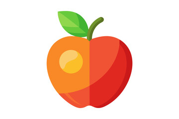 vector illustration of apple