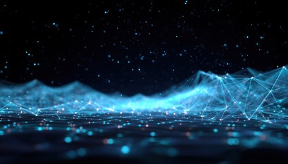 Abstract network landscape