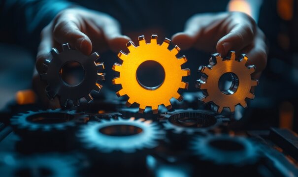 Talent management concept, emphasizing the strategic process of attracting, nurturing, and retaining skilled employees. This visual reflects the role of human capital in achieving, Generative AI