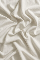 Obraz premium Soft, Creamy Fabric Texture A Delicate Textile Background for Design and Art Projects