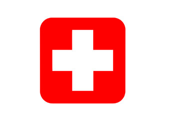 znak drogowy, szpital, lekarz, informacja, pomoc