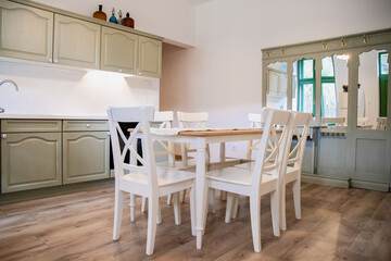 Clean and bright kitchen