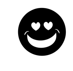 Love Heart Eyes Emoji Sticker