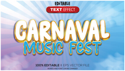 3d text effect festival theme