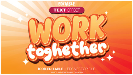 3d text effect theme work