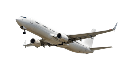 airplane isolated on white