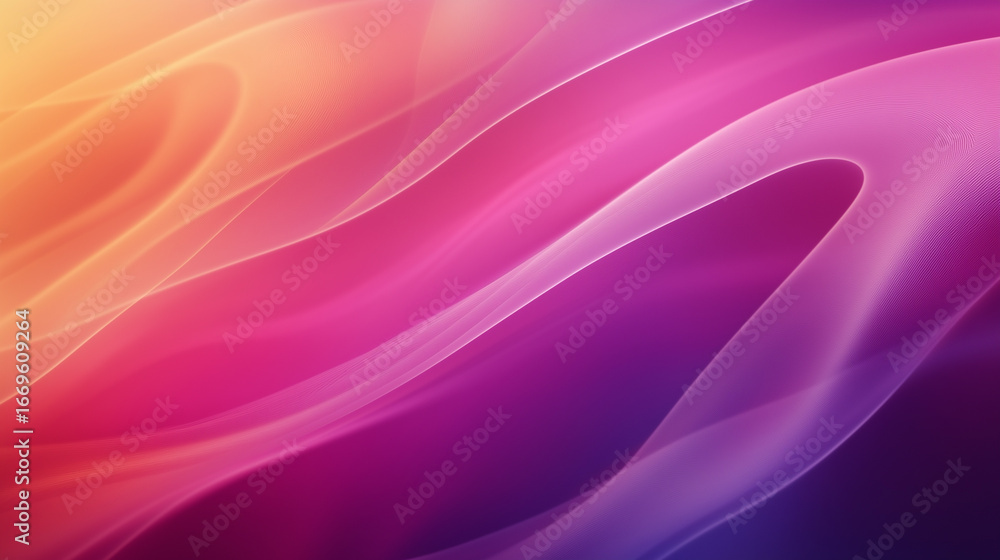 Poster abstract colorful background with waves. abstract background with colorful smooth waving texture