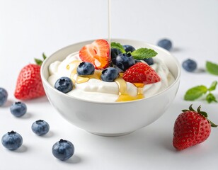 yogurt with fruits