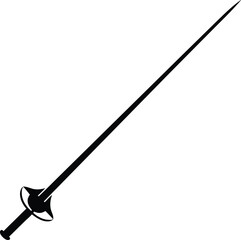 Fencing sword icon vector illustration design