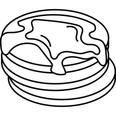 Breakfast Pancakes Line