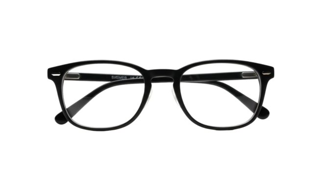 glasses isolated on white