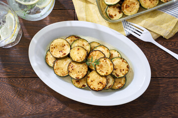 ズッキーニのグリルマリネ｜焼きズッキーニをマリネした夏の副菜
