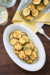 ズッキーニのグリルマリネ｜焼きズッキーニをマリネした夏の副菜