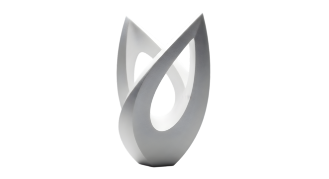 3d rendered illustration of a transparent glass ball