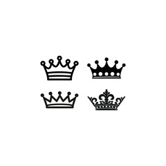 crown icon vector
