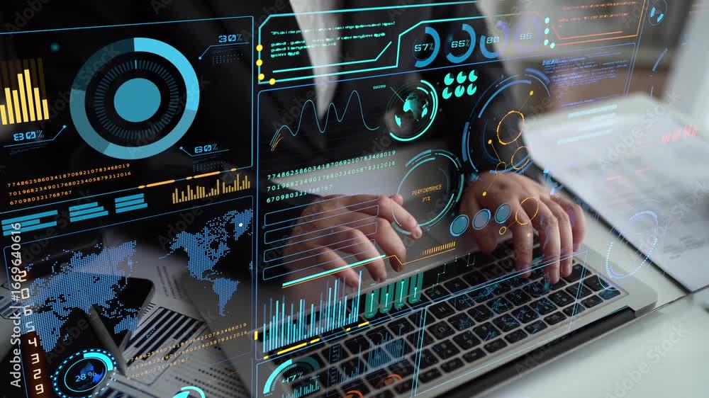 Poster data analytics and big data strategy for real-time analytics, predictive data modeling, business int