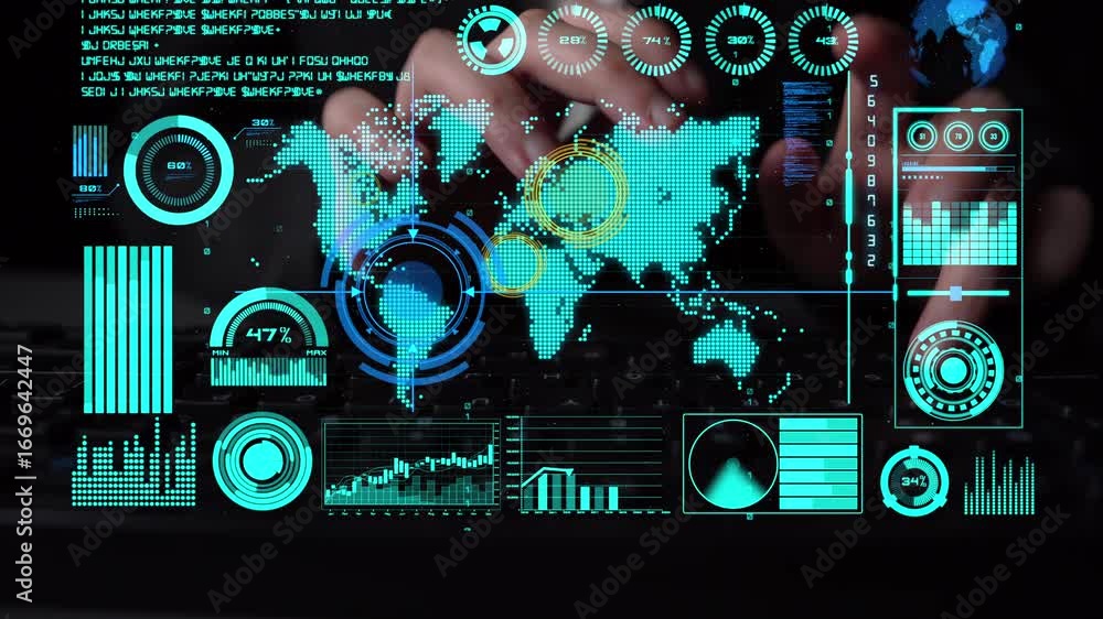 Poster connection network visualization showing global connection, network communication, digital connectio