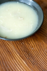 Local Comfort in a Bowl: Traditional Chicken Broth Soup Served Simply