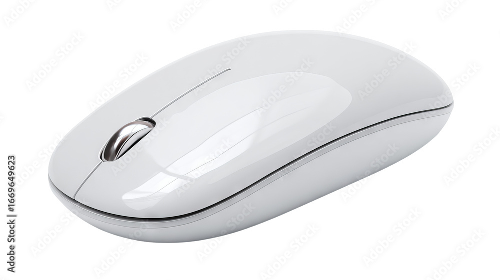 Poster smart device mouse isolated on transparent background — high-resolution png-style cutout with clean 