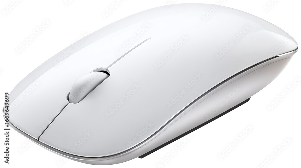 Poster smart device mouse isolated on transparent background — high-resolution png-style cutout with clean 