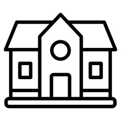 School Building Icon