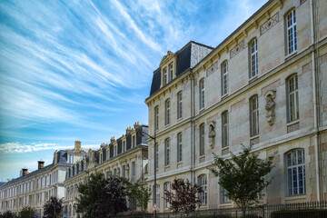 Paris, beautiful buildings in the 16e arrondissement