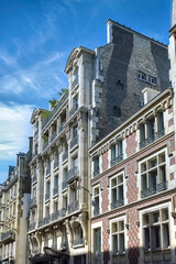 Paris, beautiful buildings in the 16e arrondissement