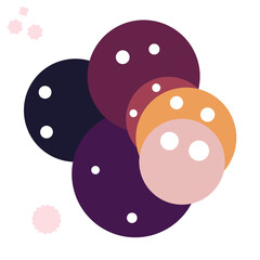 Pattern circle abstract