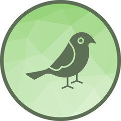 Birds icon vector image. Suitable for mobile apps, web apps and print media.