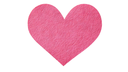 Valentine heart-shaped tag paper sticker label — high-resolution isolated PNG cutout with transparent background for love-themed branding, gift tags, packaging, scrapbooking, cardmaking, e-commerce