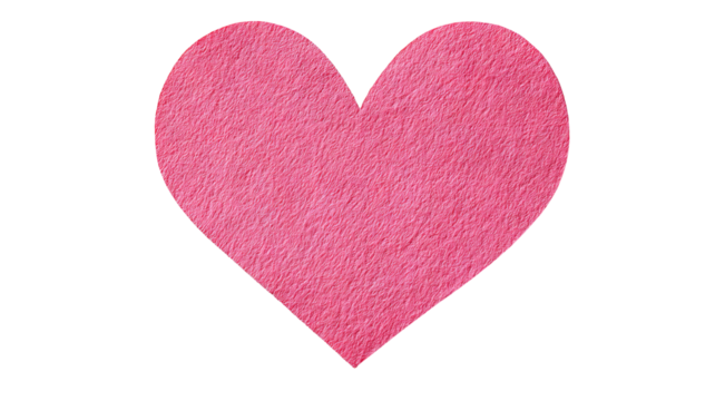 Valentine heart-shaped tag paper sticker label — high-resolution isolated PNG cutout with transparent background for love-themed branding, gift tags, packaging, scrapbooking, cardmaking, e-commerce